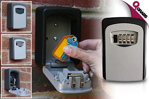 From QR65 Keep those Small Objects Secure with a Mini Wall Mounted Safe! (Up to QR258 Value)